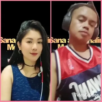 Woman and Man with Headsets