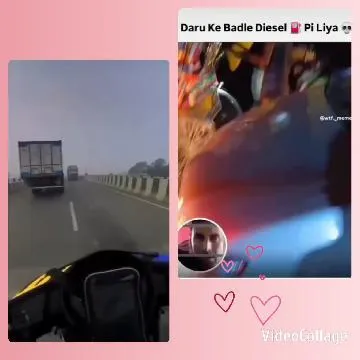 Motorcycle View and Car Close-Up