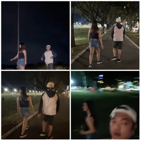 Night Walks in a Park