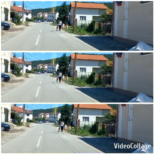 Daytime Street Scene With People
