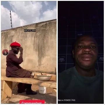 Man in Traditional Attire and Selfie