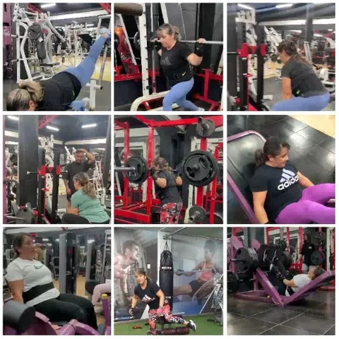 People Exercising in the Gym