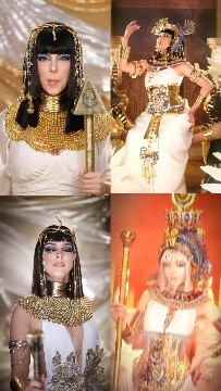 Women in Ancient Egyptian Attire