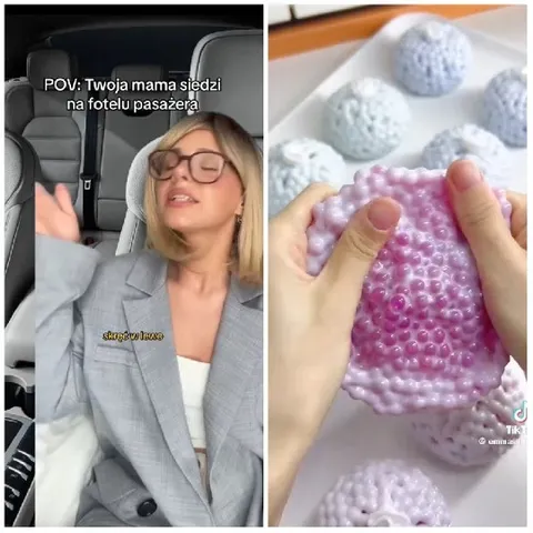 Person in Car and Hands with Objects