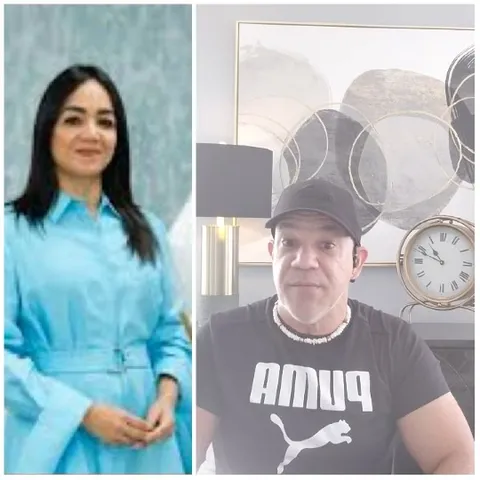 Light Blue Dress and Black T-Shirt