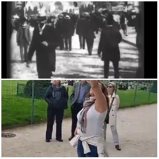 Historical and Modern Street Scenes
