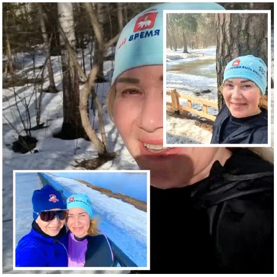 Snowy Forest and Selfies