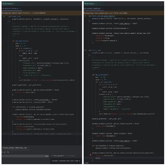 Computer Code in Dark Editor