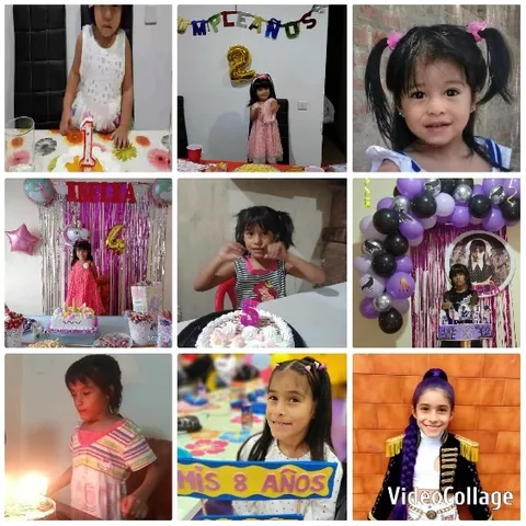 Birthday Celebrations Through the Years