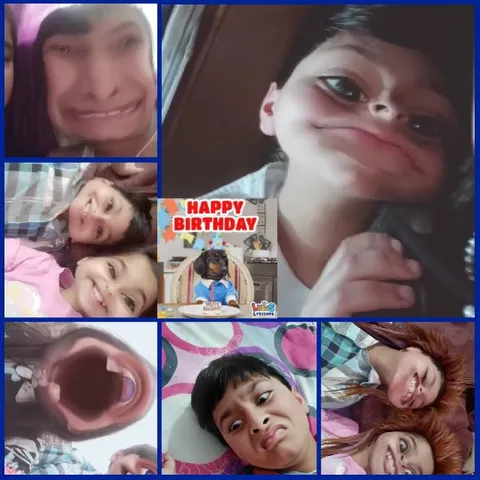 Children with Humorous Filters
