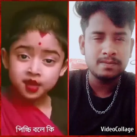 Child in Traditional Attire and Man