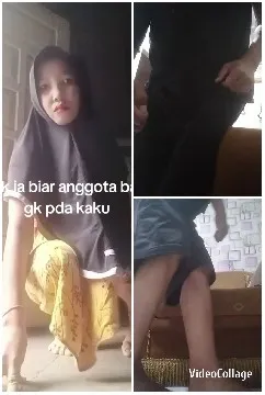 Leaning Hijab Woman and Couch Guests