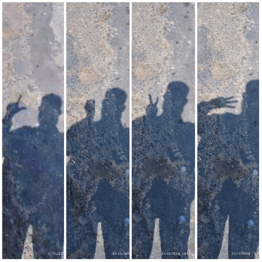 Shadows Making Hand Gestures