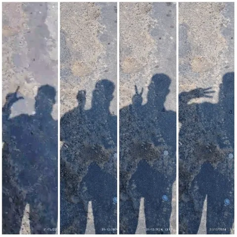 Shadows Making Hand Gestures