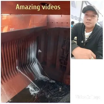 Industrial Scene with Water Flow