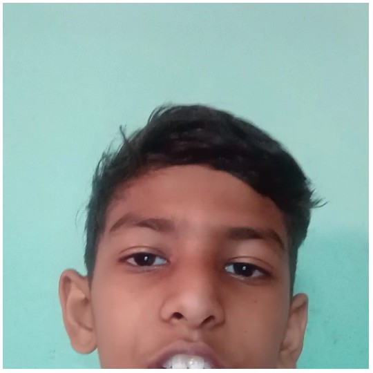 Young Boy's Close-Up Portrait