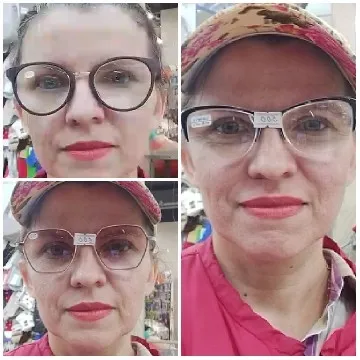 Person with Glasses and Cap Poses