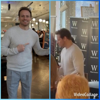 Man Pointing and Smiling