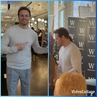 Man Pointing and Smiling