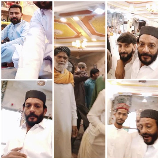 Men in Traditional Attire Indoors