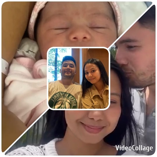 Family Moments with a Sleeping Baby