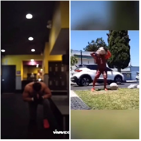 Bending Over and Lifting Outdoors