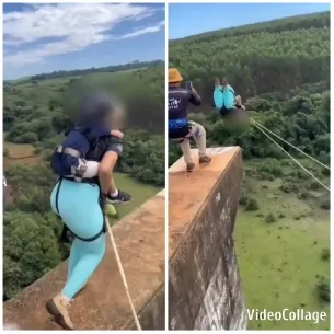 Rappelling Adventure in Nature