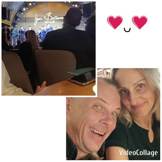 Jazz Audience and Smiling Selfie