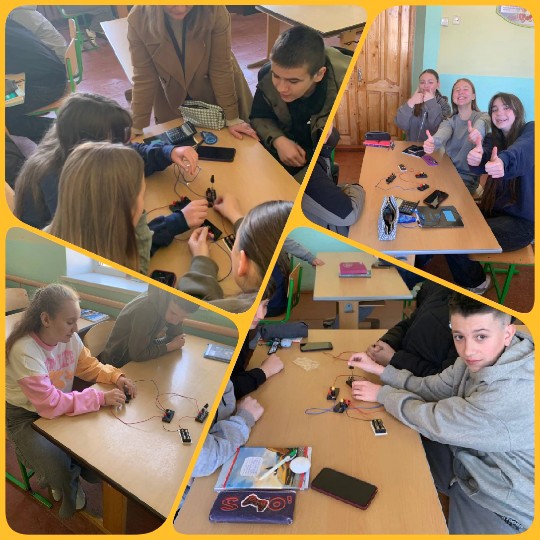 Students Working on Projects