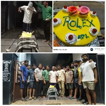 Pouring Liquid on Cake Celebration