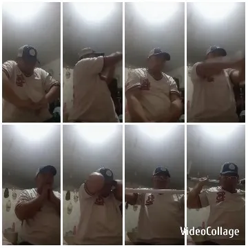 Person in Room Making Gestures
