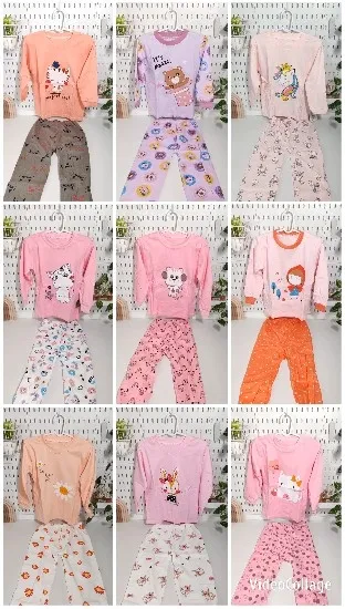 Colorful Children's Pajamas Displayed