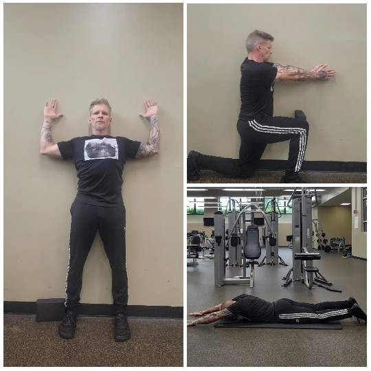 Stretching Exercises in the Gym