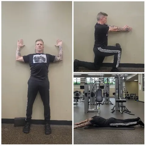 Stretching Exercises in the Gym