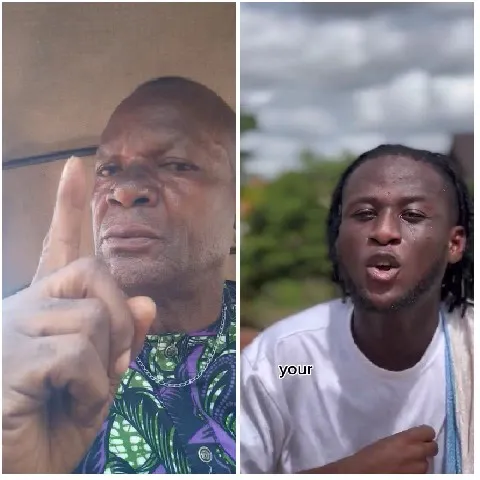 Two Men in Different Expressions