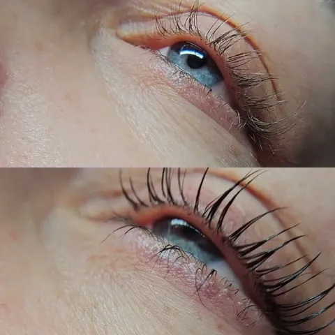 Close-Up of Enhanced Eye