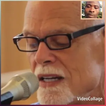 Person Speaking into a Microphone