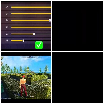 Video Game Scene with Sliders