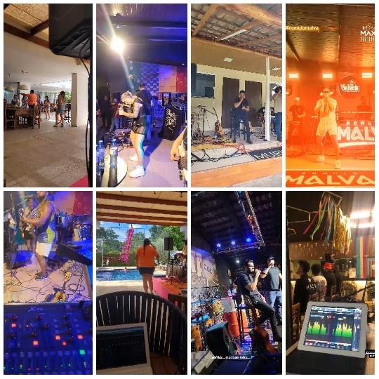 Scenes from Lively Music Event