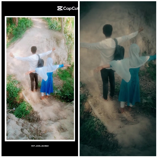 Couple on Nature Path