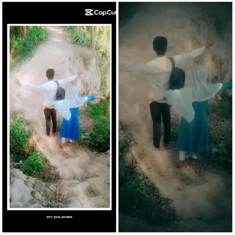 Couple on Nature Path
