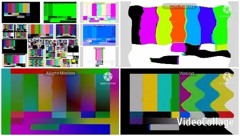 Color Test Patterns for Editing