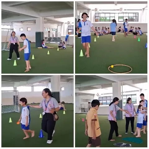 Children Playing Indoor Games