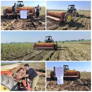 Agricultural Scenes with Tractors