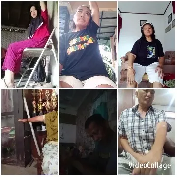 Casual Moments of Six Individuals