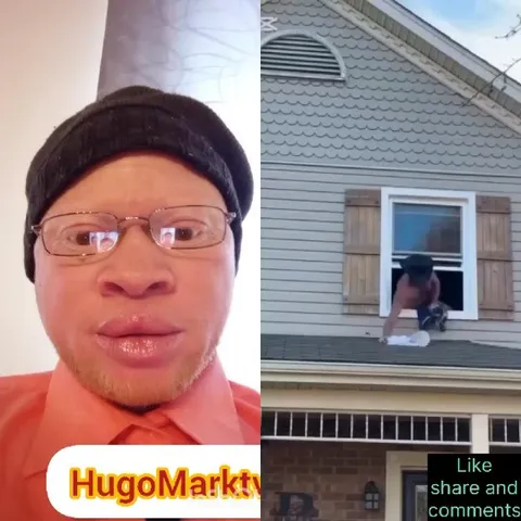 Person in Beanie and Window Climb