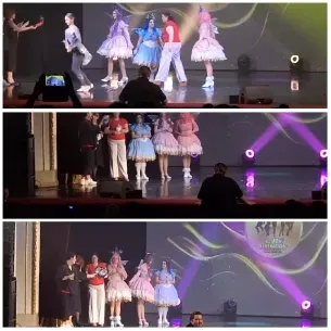 Audience at Colorful Stage Show