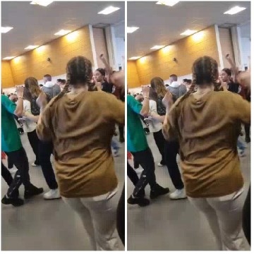 People Dancing in Community Space