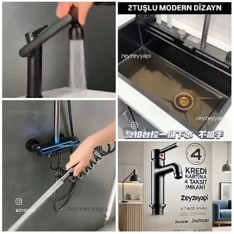 Modern Plumbing Fixtures Showcase