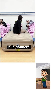 Person on Inflatable Mattress